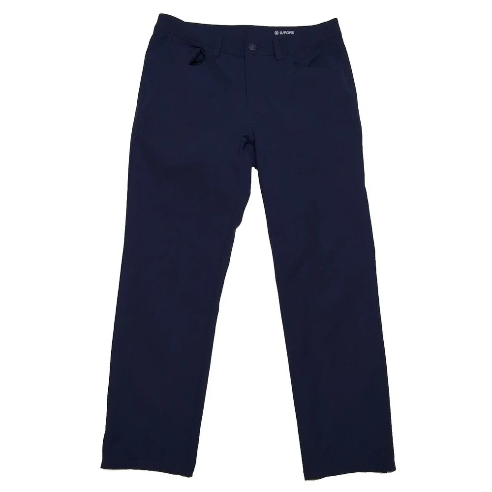 G/FORE Men's Performance 5 Pocket Golf Pants Navy Blue ~ 32 x 27